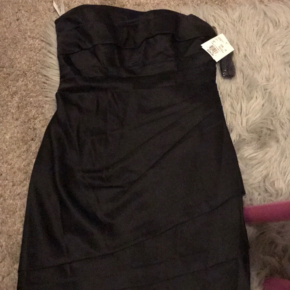 David’s bridal black dress